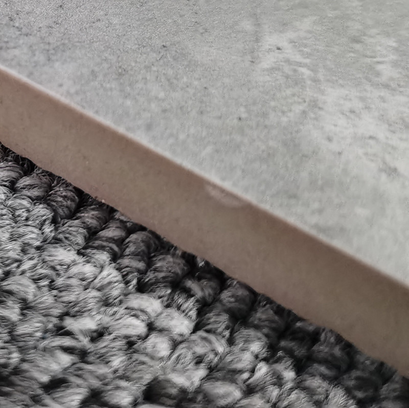 Haute de Gray Marble Polished Porcelain Tile brillante pour la cuisine intérieure de salon