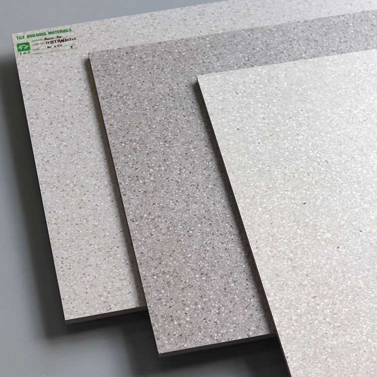 tuile parquetante rustique blanche de sol de mosaïque de porcelaine de 60x60cm Gray Small Pots Anti Skid
