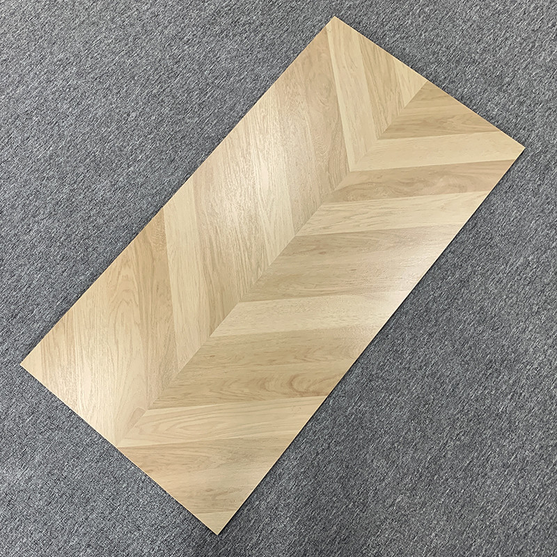 les tuiles en bois de porcelaine d'effet de 600*1200mm glissent non vitré pour le salon