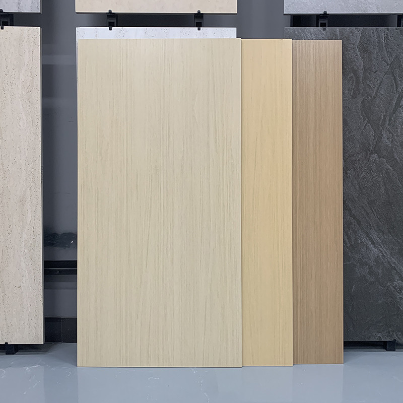 carrelage rustique vitré en céramique de porcelaine de planches de 600x1200mm pour la villa à la maison d'hôtel