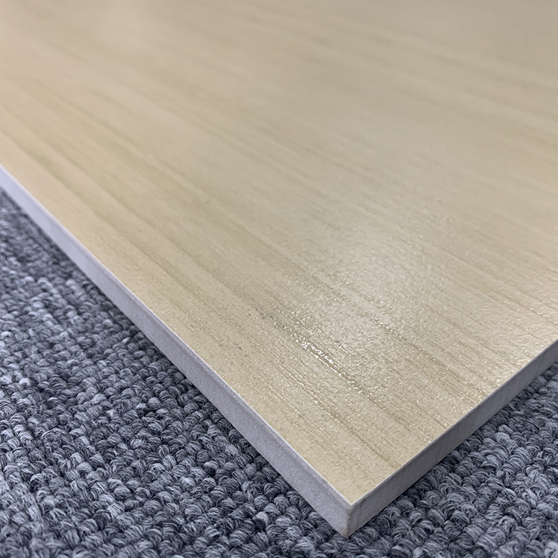carrelage rustique vitré en céramique de porcelaine de planches de 600x1200mm pour la villa à la maison d'hôtel