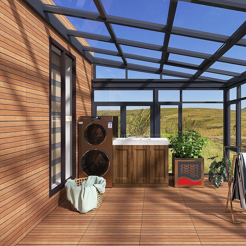 Tuiles rustiques non de glissement de porcelaine en bois extérieure de grain pour le balcon de terrasse de yard de jardin de patio