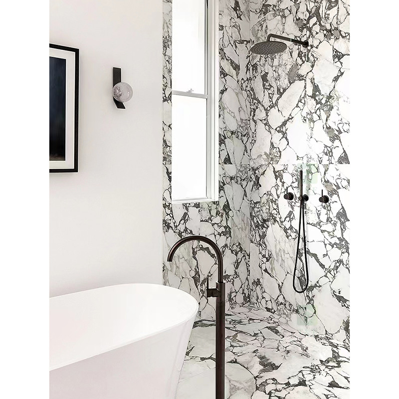Tuiles rustiques de 600x1200 Matt Glazed Porcelain Tiles Marble de porcelaine en pierre de luxe de regard
