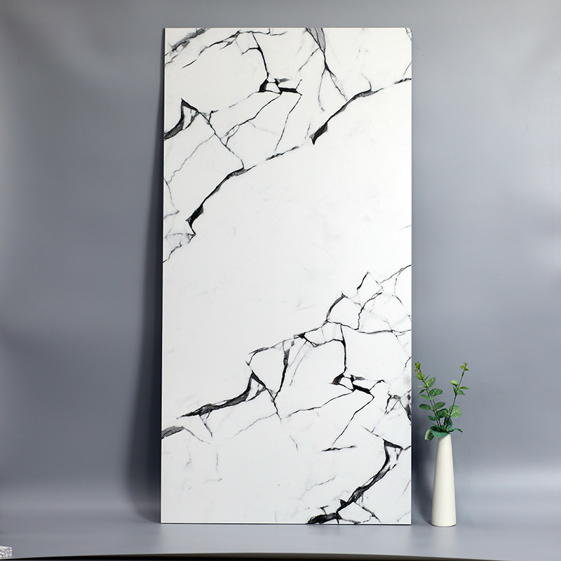 mur de salle de bains de Chambre de 60x120cm Matt Marble Porcelain Floor Tile et carrelage modernes blancs
