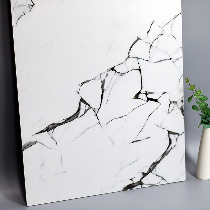 mur de salle de bains de Chambre de 60x120cm Matt Marble Porcelain Floor Tile et carrelage modernes blancs