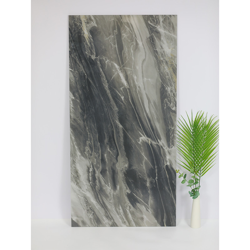tuiles de plancher et de mur de salle de bains de 600*1200mm Grey Marble Floor Tiles For