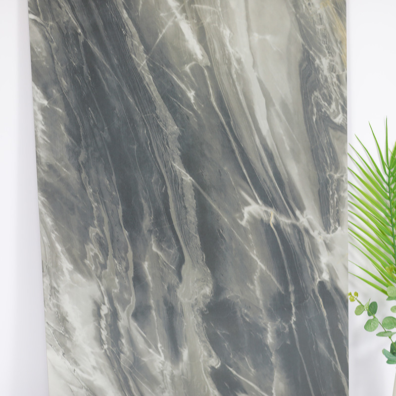 tuiles de plancher et de mur de salle de bains de 600*1200mm Grey Marble Floor Tiles For