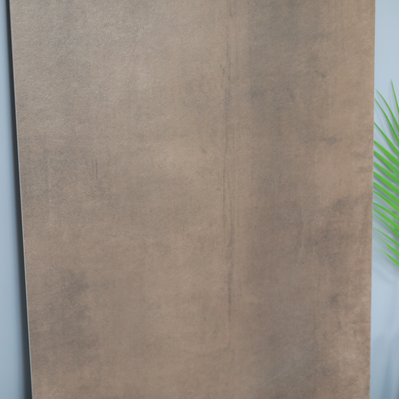 Carrelages intérieurs de nouvelle de style de Foshan couleur de Brown, tuiles rustiques du mur 600x1200