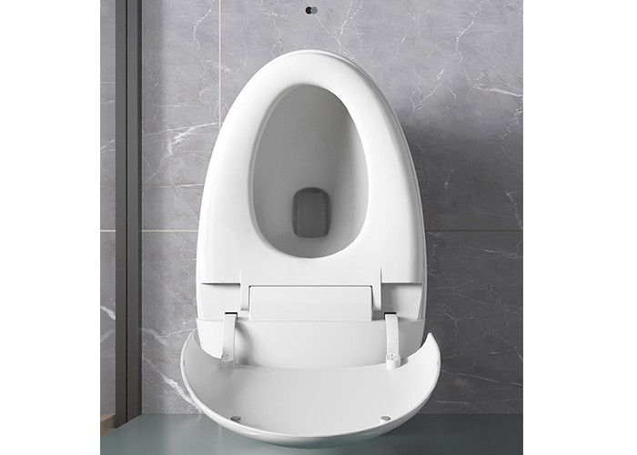 Une seule pièce en céramique de plancher de capteur de salle de bains de HOMIXE de bidet affleurant automatique électrique de luxe de carte de travail