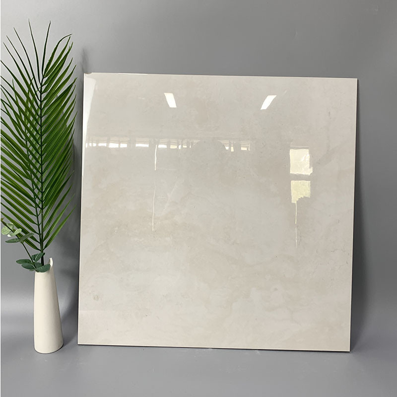 le plein corps de 600x600mm la couleur que blanche a poli le mur parquetant de marbre vitré couvre de tuiles l'anti glissement