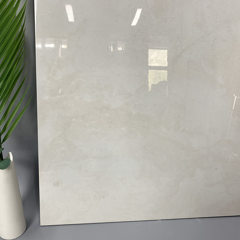 le plein corps de 600x600mm la couleur que blanche a poli le mur parquetant de marbre vitré couvre de tuiles l'anti glissement