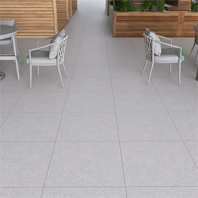 le glissement Matte Finished Exterior Garden Pavers rugueux de 600*600mm non couvre de tuiles le plancher de porcelaine
