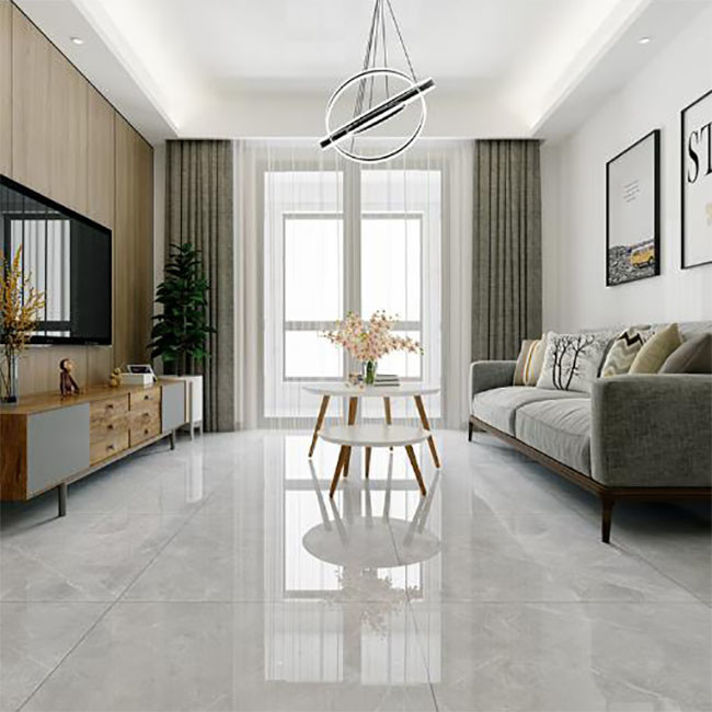 Tuiles résistant à l'acide de marbre de corps des carrelages de porcelaine de Foshan 60*60 pleines