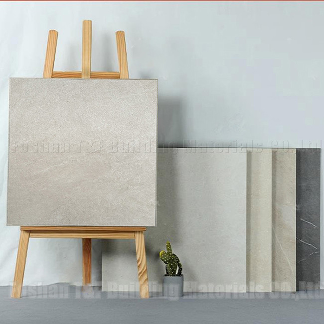 Porcelaine antidérapant 600x600 mm Carreaux de sol rustiques Promotion Carreaux rustiques Couleur jaune