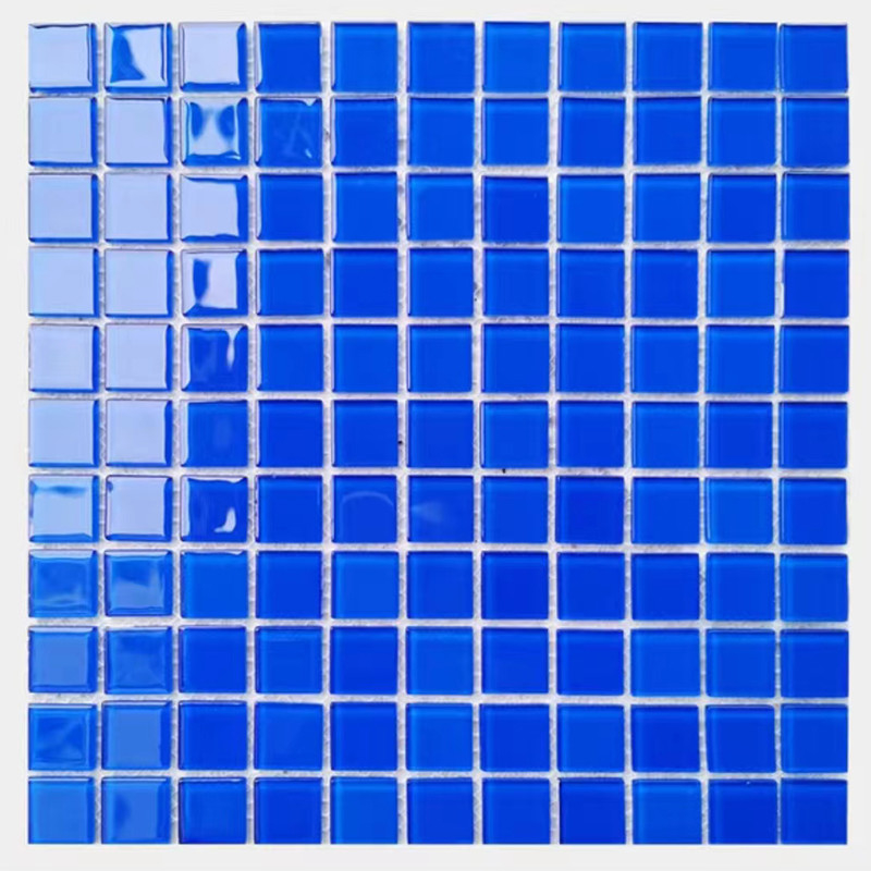 300x300mm mosaïque de verre cristallin carreaux de mur pour salle de bain piscine cuisine Backsplash