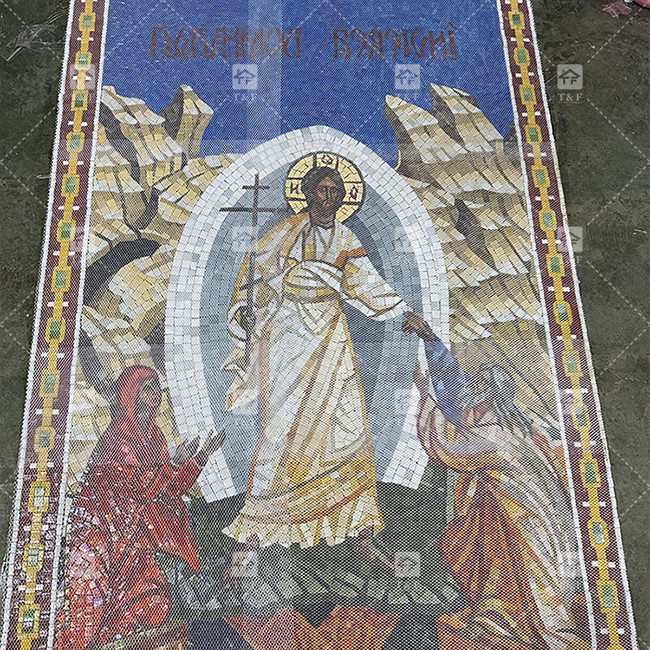 Mosaïque art mural de mosaïque