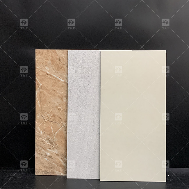 300x600mm Carreaux céramiques 3D mat décoration murale extérieure Carreaux de porcelaine pour mur