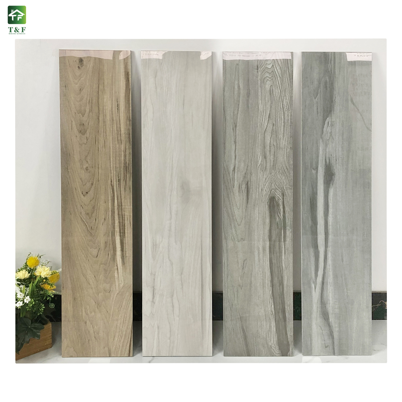 Décoration extérieure de porcelaine de lustre d'épaisseur en bois extérieure des carrelages 10mm