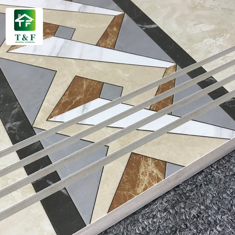 La porcelaine a modelé le style chinois en céramique de couleur de jade de carrelages