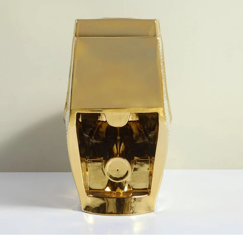 Rinçage 3L/6L en céramique de commode de toilette d'ODM de salle de bains d'une seule pièce au plancher de cuvette des toilettes