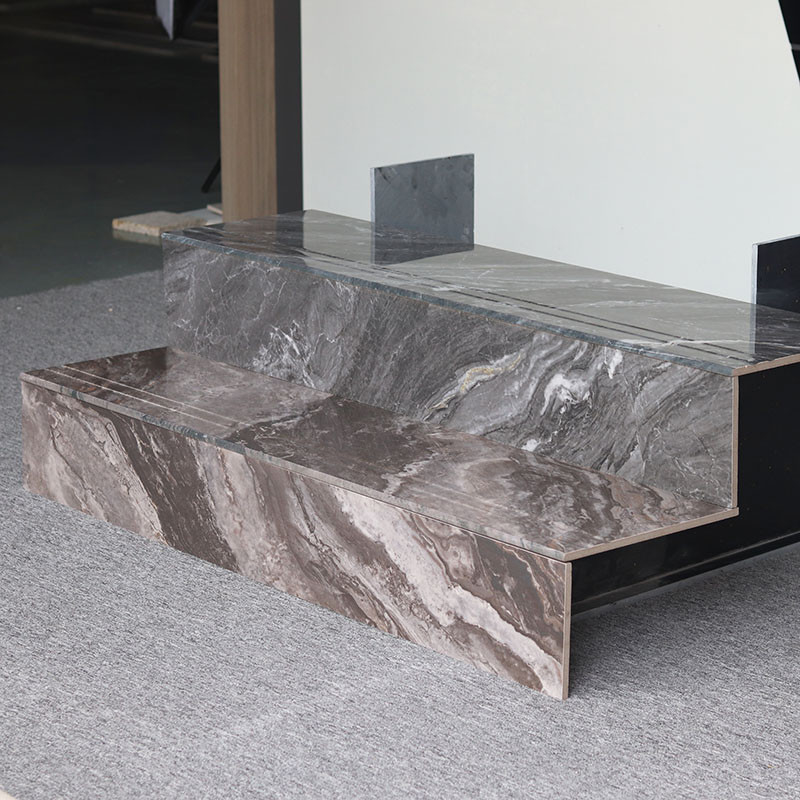 les escaliers 30x120 couvre de tuiles en céramique carrelage non la tuile de porcelaine d'étape de cannelure de glissement